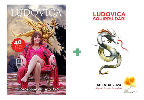 Horoscopo Chino 2024 + Agenda - Ludovica Squirru - 2 Libros 0