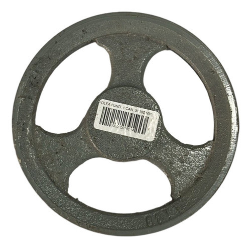 Polea De Fundición Para Correa Serie A 180mm 1 Canal 1