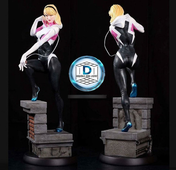 Gwen Stacy - Spider Gwen De Spider-man - Impresión 3d 1