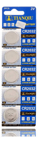 10 Pilas Boton Cr2032 Tianqiu Blister 5 Litio Distribuidor 0