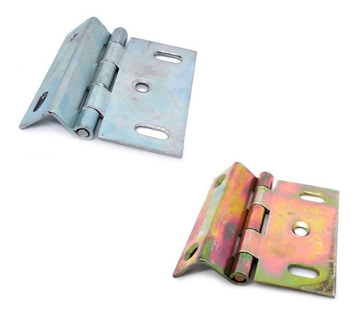 Bisagra Con Pestaña Hierro Bronce. Ó Cinc. 50x42mm Bgn X6 0