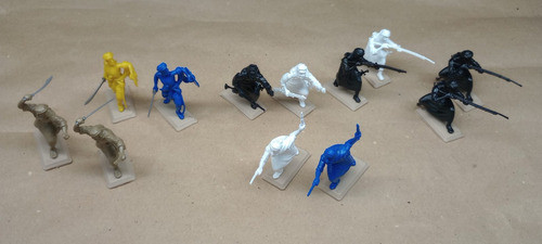 Soldaditos De Plástico Britains Arabes Modelismo Escala 1/32 1
