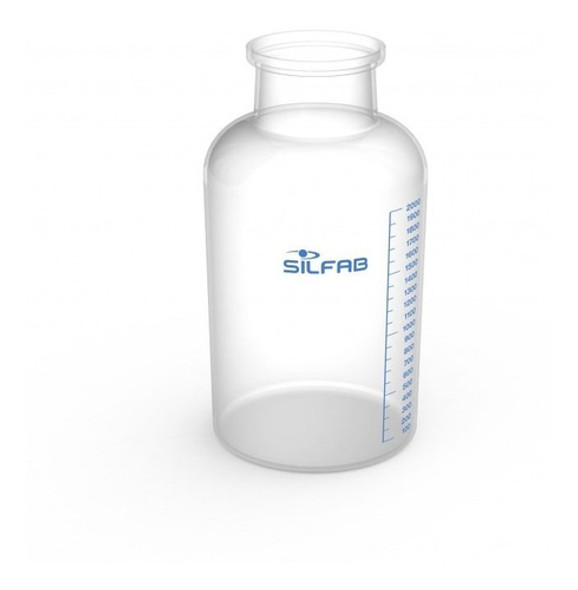 Frasco De Vidrio Con Tapa 2 Litros Para Aspirador Silfab 1