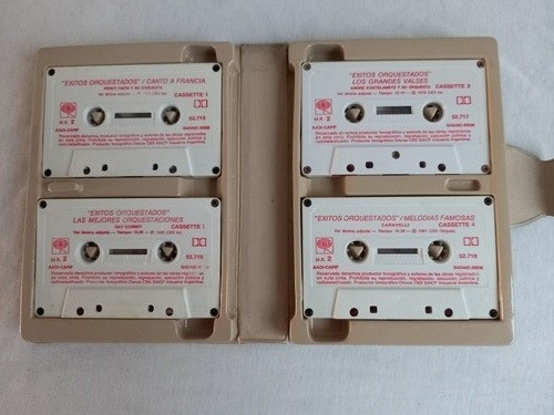4 Cassetes Exitos Orquestados 1