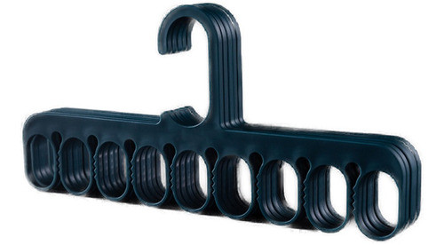 Percha Organizadora Con 8 Pinzas - Azul 0