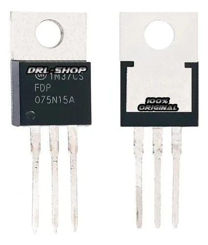 Kit 4 Fdp075n15a Transistor  Mosfet 075n15 Taramps Stetsom 0