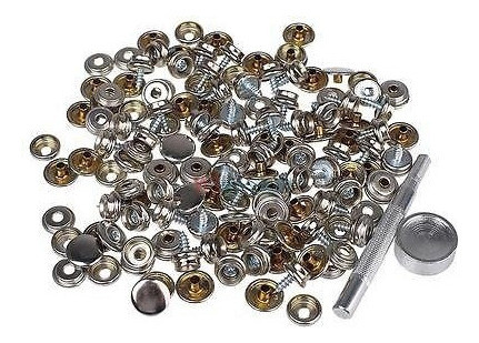 50pcs Acero Inoxidable Tornillo Sujetador Snap Para Cubierta 1