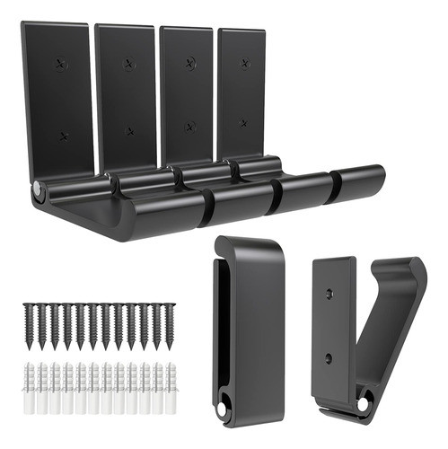 Ganchos Para Ropa Plegables Negro (pack De 6) 0