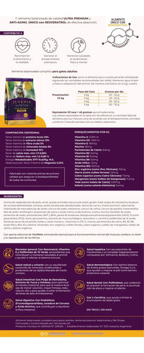 Alimento Juvenia Nutrition Gato X 1.5 Kg 1
