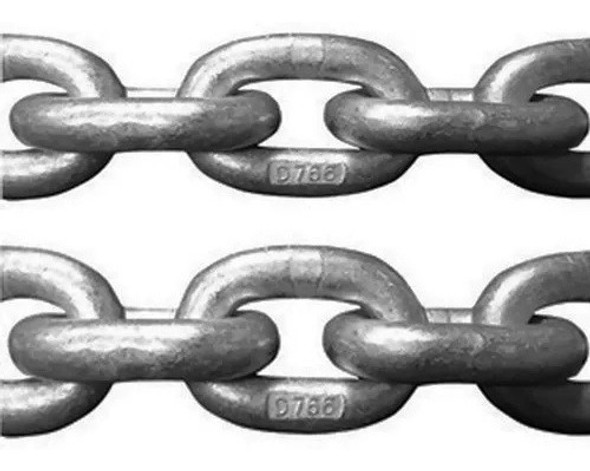 5 Metros De Corrente Galvanizada 12mm Calibrada Din 766 1