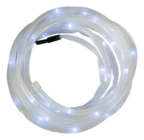 Pure Garden 50121 50 Led Cuerda Solar Light 23 Blanco 0