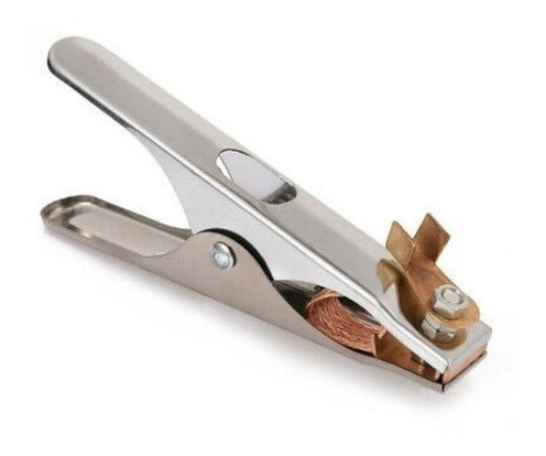 Pinza Masa Soldadora 300 A Prof. Reforzada Contacto De Cobre 1