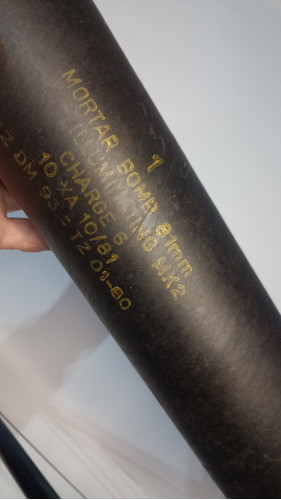 Estuche De Mortero Bomba 81mm 1