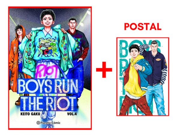 Planeta Arg - Boys Run The Riot Vol. #04 + Postal De Regalo 0