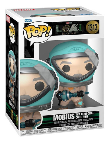 Funko Pop Marvel Loki Season 2 Mobius Tva Temporal Core Suit 0