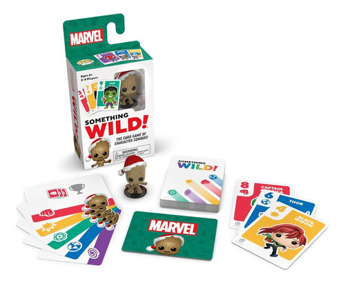 Juego De Cartas Baby Groot Marvel Funko Original Usa 1