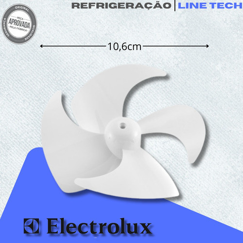 Helice Do Motor Ventilador Original Electrolux Df80 1