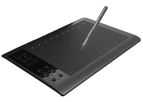 Tabla Digitalizadora Compatible Con Windows Negro 36 X 24cm 0