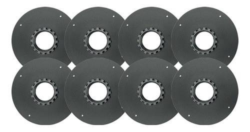 8 Unidades Adaptador Flange Para Corneta Jarrao 2 Polegadas 0