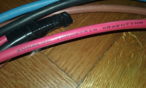 Cable 4 Cortes 1 X 25 Mm2 - 1,5 M. C/u  6 M. En Total 1