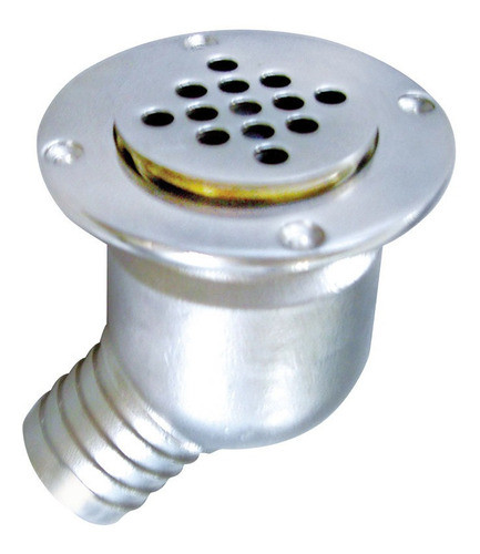 Desagote De Pileta A 45 Grados Inoxidable D38 Mm 0
