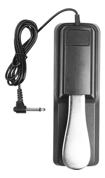 Pedal Para Piano Teclado Universal Preto Chave Inversora 0