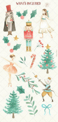 Kit Imagenes Png Cliparts Navidad Arbol Acuarela Fb22 1