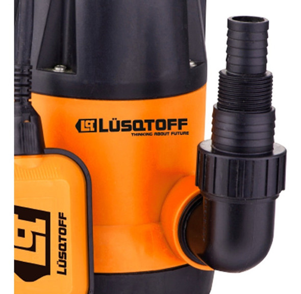 Bomba Sumergible Plástica Agua Limpia Lusqtoff Llp-400 1