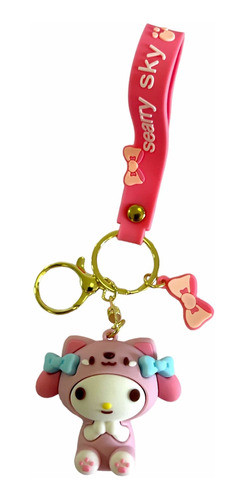 Llavero Hello Kitty Kuromi My Melody Cinnamoroll De Pvc X 1 1