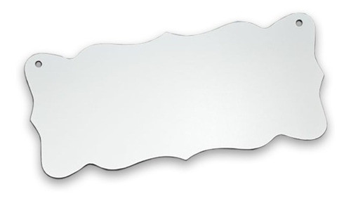 Cartel Madera Con Forma Brillante M2 Sublimable Sublimar X 5 1
