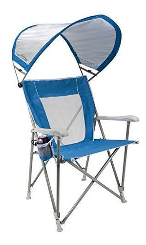 Silla De Playa Plegable Para El Sol Con Sombrilla Al Aire Li 0