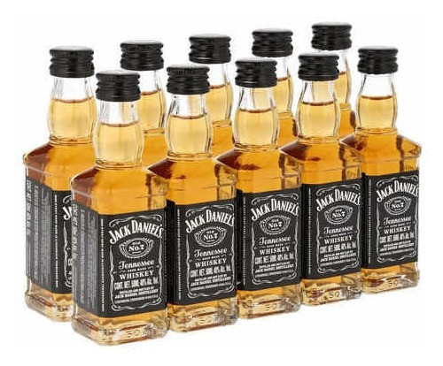 Whisky Miniatura Jack Daniels Pack 35 Unidades 0