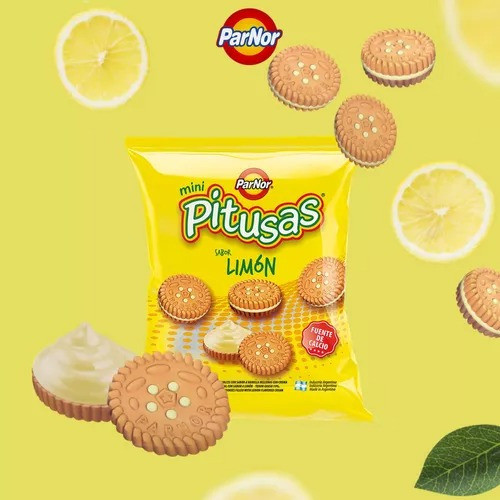 Galletitas Pitusas Limon X6 Unidades *golosinas Del Sur* 1