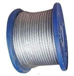 Piletas Cable De Acero Galv. Rev. En Pvc 6.00 Mm. X 10 Mts. 1