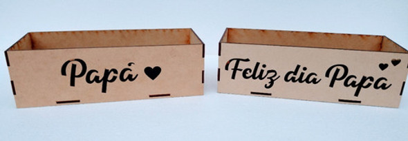 Caja 25x10x8cm Calada Fibrofácil Día Del Padre 0