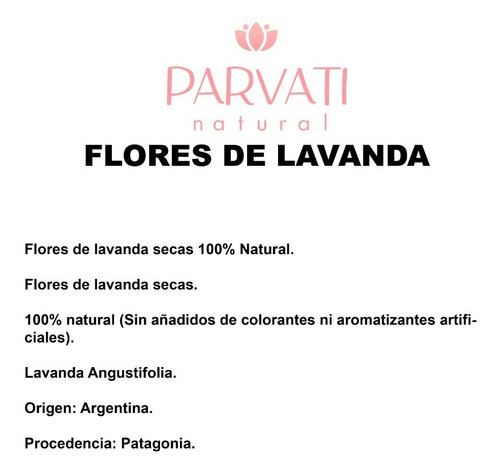 Flores De Lavanda Secas 250grs 1