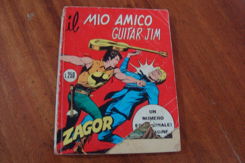 Gibi Cepim Zagor 151 / Guitar Jim / Importado / Em Italiano 0