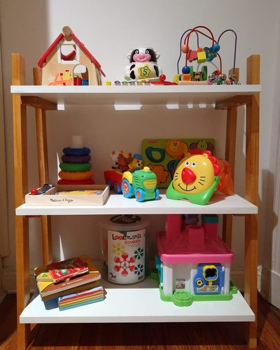 Organizador Guarda Juguetes Biblioteca Estilo Nordico Niños 0