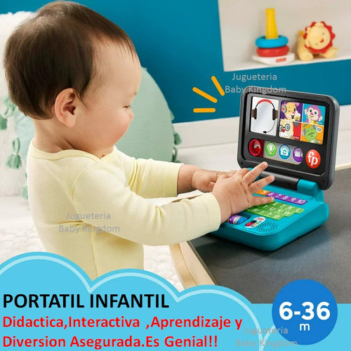 Computadora Juego Laptop Magica Niño De Aprendizaje Nueva 1