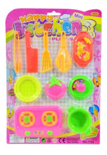 Set De Cocina X10 Piezas En Blister 21.5x30.5cm - 7754b 0