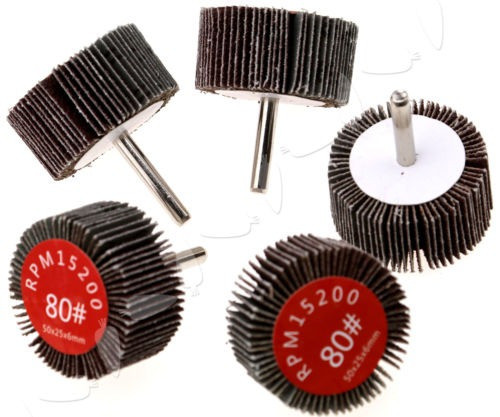 Disco De Rueda De 5 Pcs Con Lijado Abrasivo De 50x25mm Para 0