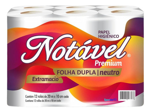 Papel Higiénico Doble Hoja Neutro/ Premium  Funda 72 Rollos 0