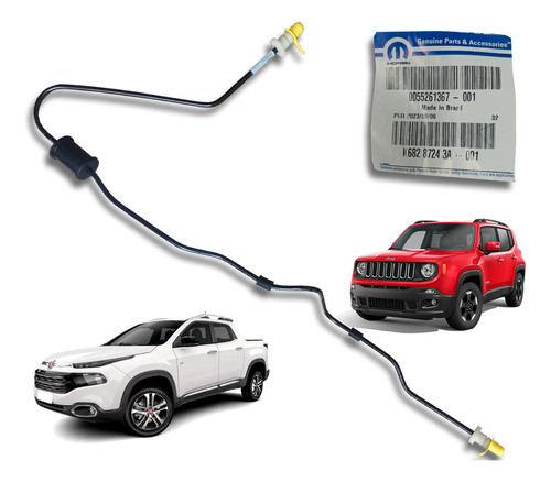Tubo Flexivel Embreagem Renegade 1.8 Flex 2020 2021 55261367 1