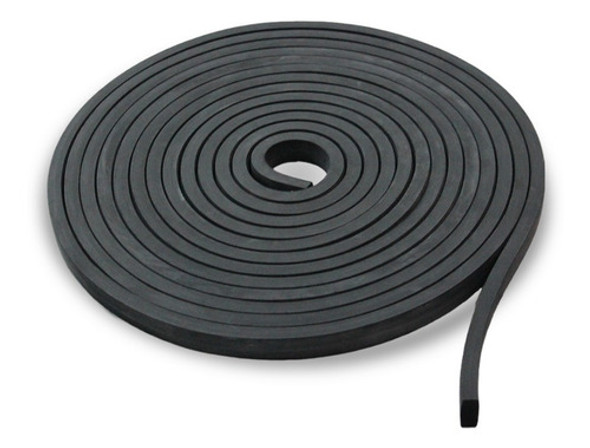 Perfil De Borracha Esponjoso Vedação Macio 12,5x5mm - 100m 0