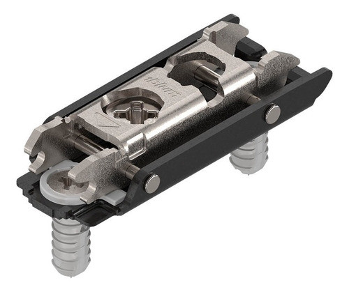Base Clip Acero Blum Recta Con Excentrica Onix - Expando 5mm 0