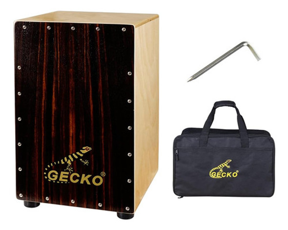 Gecko Cajon Box Drum-wooden Percussion Box Instrumento Music 0