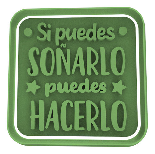 1817 Si Puedes Soñarlo Cortante Para Galletas 0