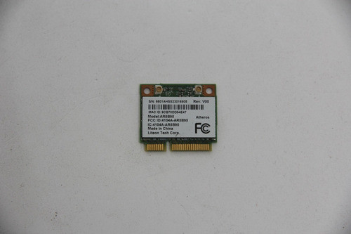 Mini Pci Wifi Ppd-ar5b95 Do Samsung R440 1
