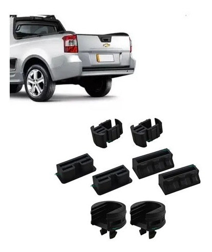 Kit Reparo Tampa Traseira Gm Montana 2004 2010 0