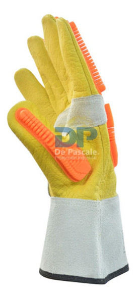 Guante Vaqueta Puño Corto Refcadenero T 11  Ref. Tpr 1